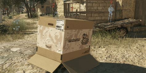 metal gear solid 5 box slide|metal gear solid cardboard box.